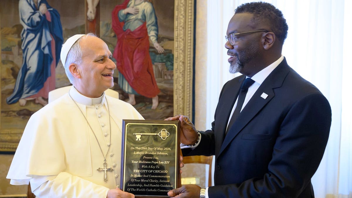 Chicago Mayor Brandon Johnson Seeks Pope’s Support for Reparations