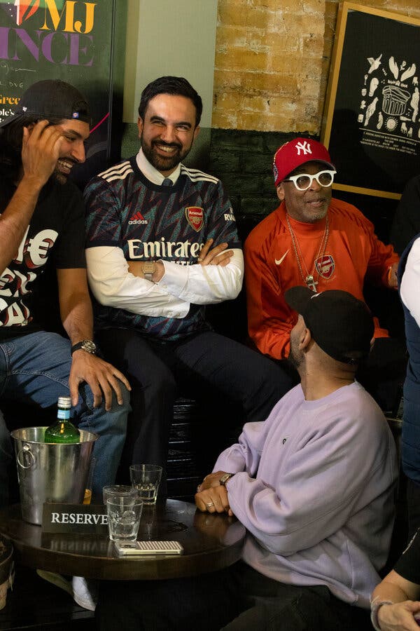 Mayor Joins Arsenal Fans for Historic Match