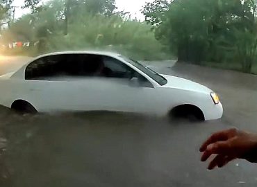 Dramatic Flood Rescue of Infant in Texas