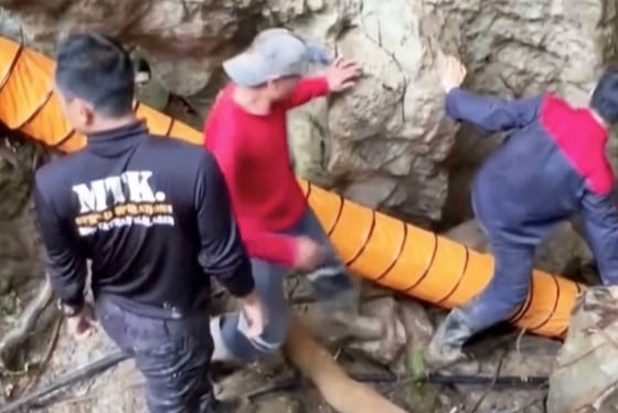 Rescue Operation Underway for Trapped Villagers in Laos Cave