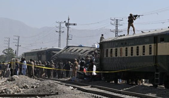 Bomb Explosion Hits Passenger Train in Pakistan