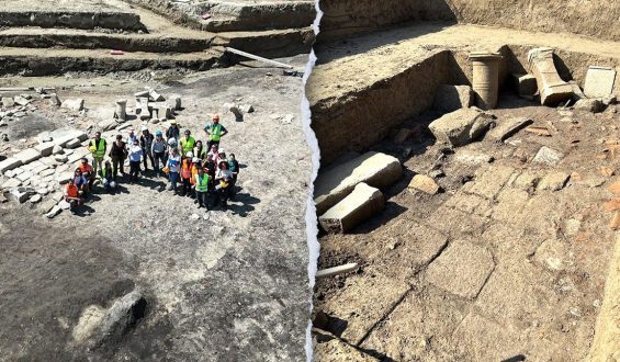 Ancient Sanctuary Discovered During Highway Construction in Italy