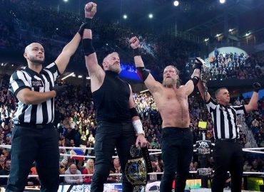 Adam Copeland and Christian Cage Clinch AEW Tag Team Championship