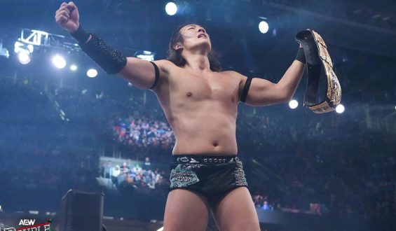 Kazuchika Okada and Konosuke Takeshita Clash in AEW Championship Bout