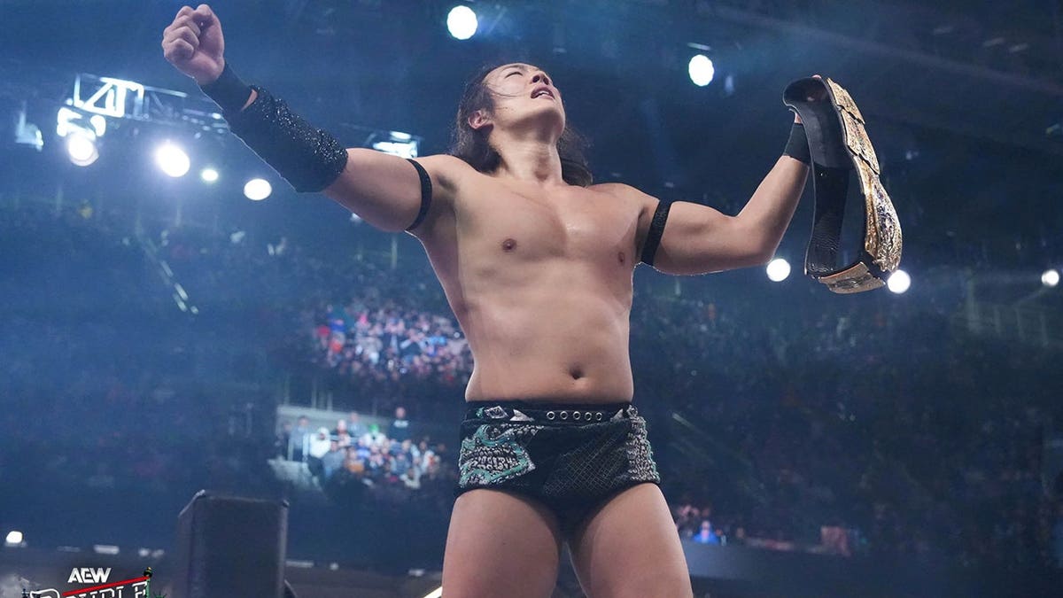 Kazuchika Okada and Konosuke Takeshita Clash in AEW Championship Bout