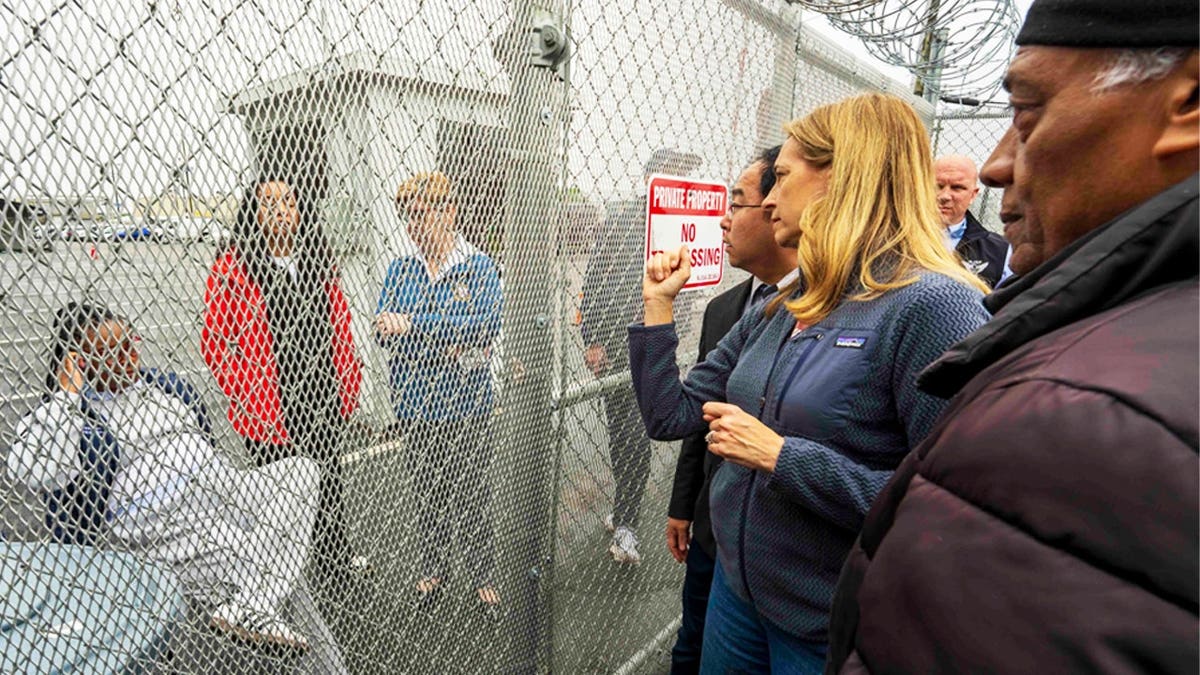 New Jersey’s Handling of Protests Outside Immigration Detention Center