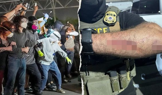 New Jersey Man Arrested for Assaulting ICE Officers During Protest