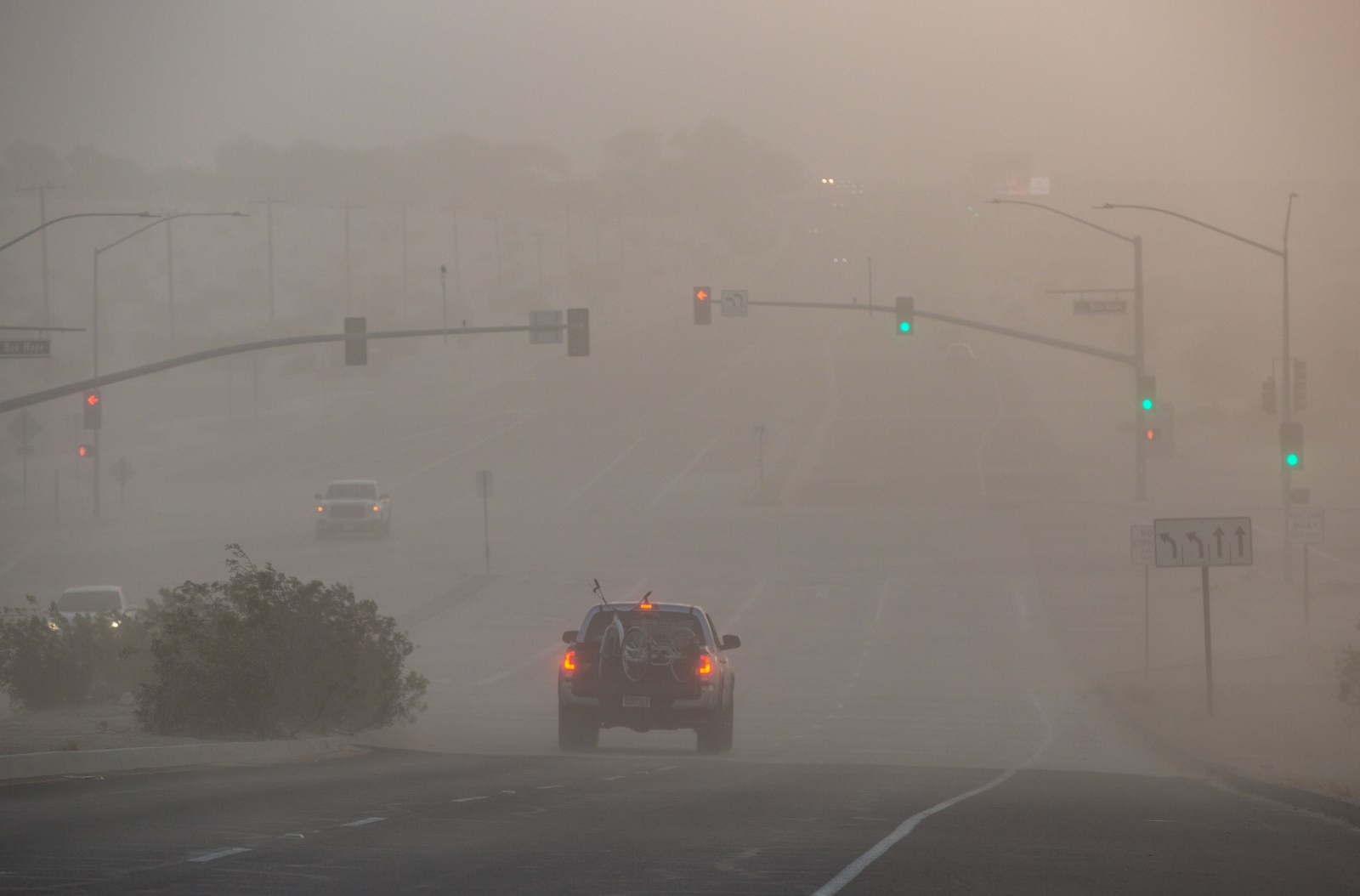 Southern California Faces Air Quality Alert Due to Windblown Dust