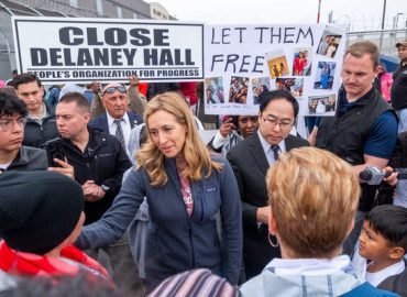 Gov. Mikie Sherrill Joins Protest Against Immigration Policies