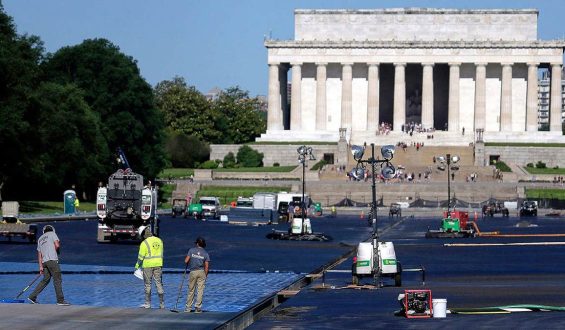 Debate Over Lincoln Memorial Reflecting Pool Renovation Costs