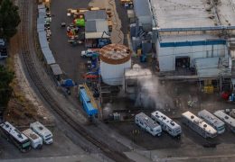 Firefighters Struggle to Stabilize Chemical Tank in Southern California
