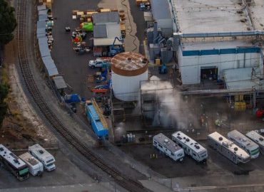 Firefighters Struggle to Stabilize Chemical Tank in Southern California