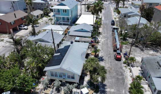 Homeowner Elevates House to Combat Flood Risks in Florida
