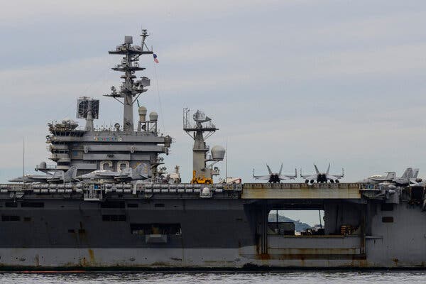 U.S.S. Nimitz Enters Southern Caribbean Amid U.S. Legal Action Against Raul Castro