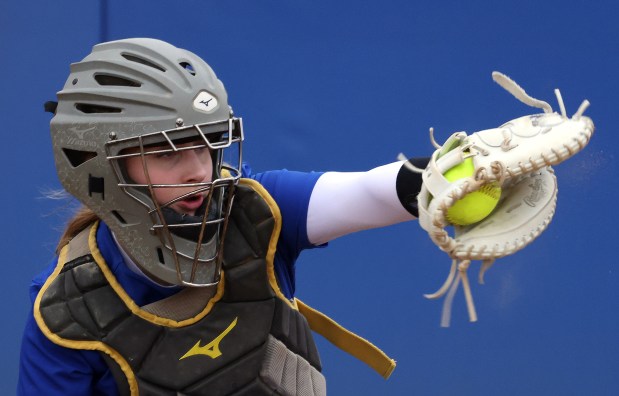 Clara Lyons Adapts to New Challenges in Geneva Softball