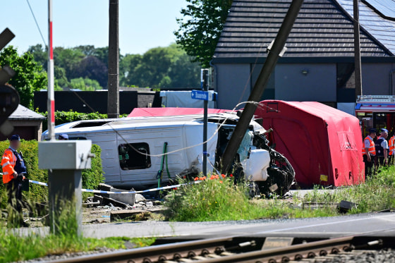 Train and School Bus Collision in Belgium Results in Four Fatalities