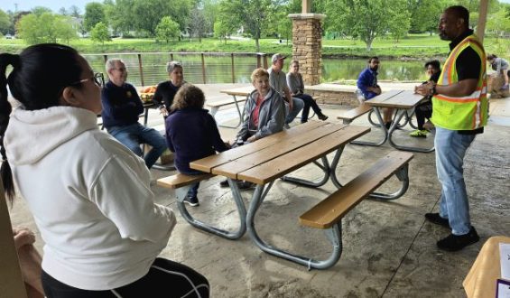 Community Volunteers Clean Up Local Parks
