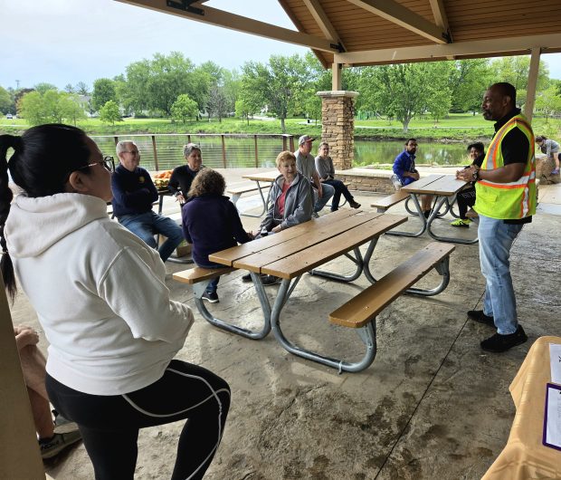 Community Volunteers Clean Up Local Parks