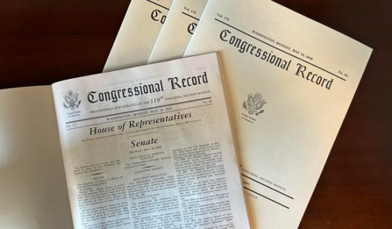 The Nightly Task of Documenting Congress