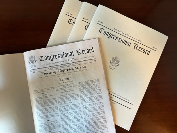 The Nightly Task of Documenting Congress