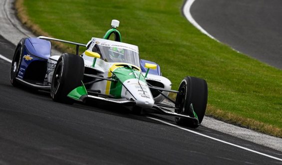 IndyCar Rookie Caio Collet Involved in Indianapolis 500 Crash