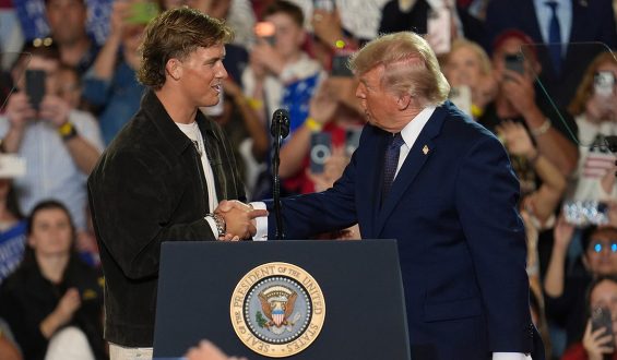 Controversy Surrounds Jaxson Dart’s Appearance at Trump Rally
