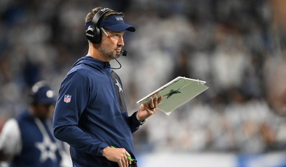 Dallas Cowboys Coach Brian Schottenheimer Moves for Proximity