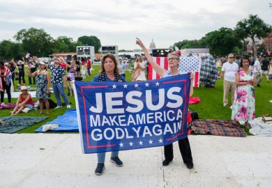 Prayer Rally Promotes Christian Nationalism at National Mall