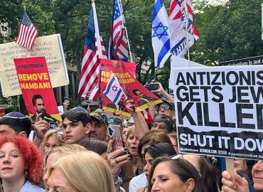 Protesters Gather in NYC to Voice Concerns Over Mayor Mamdani’s Leadership