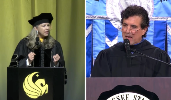Graduation Speeches Prompt Booing Over AI Discussions