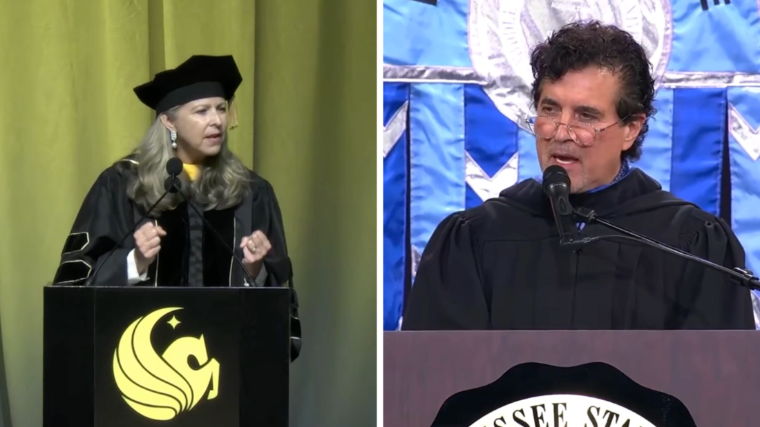 Graduation Speeches Prompt Booing Over AI Discussions