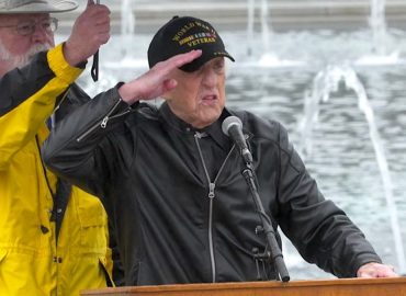 World War II Veteran David Yoho Shares Emotional Message on Memorial Day