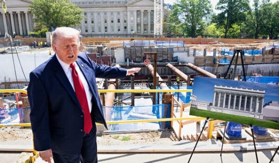 Senate Republicans Withdraw Security Funding for White House Ballroom from Bill