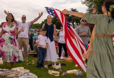 Religious Rally on National Mall Emphasizes Christian Heritage of the U.S.