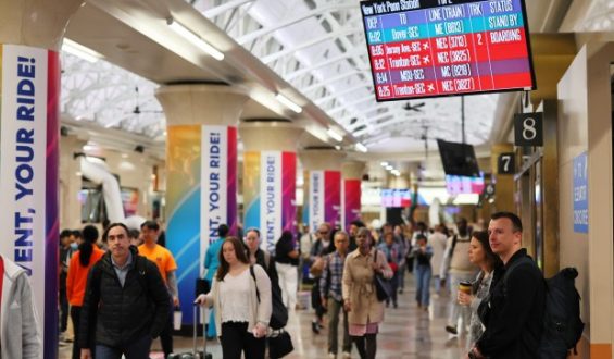 Fire at Manhattan’s Penn Station Disrupts Major Train Services