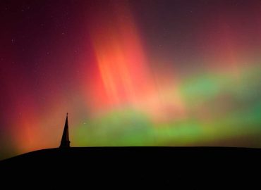 Northern Lights Illuminate Night Skies in North America
