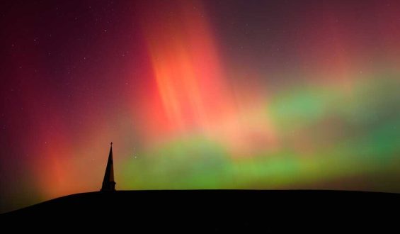 Northern Lights Illuminate Night Skies in North America