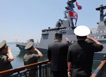 North Korea Commissions Largest Warship with Nuclear-Capable Missiles