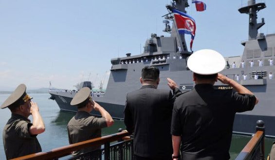 North Korea Commissions Largest Warship with Nuclear-Capable Missiles