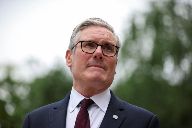 British Prime Minister Keir Starmer Announces Resignation