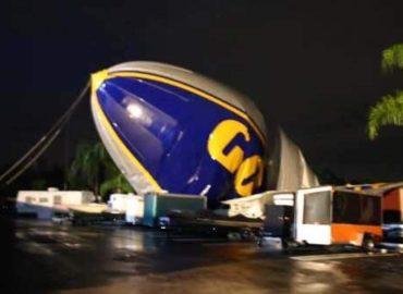Goodyear Blimp Crash in Coral Springs
