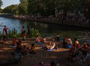 Europe Swelters Under Record Temperatures