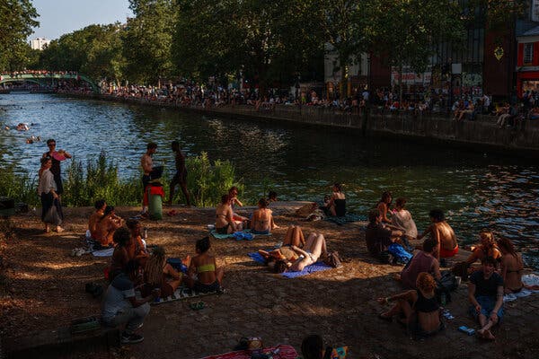 Europe Swelters Under Record Temperatures