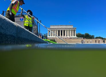 Scrutiny Over Algae Control Contract at Lincoln Memorial Reflecting Pool