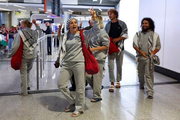 French Activists Allege Abuse by Israeli Authorities