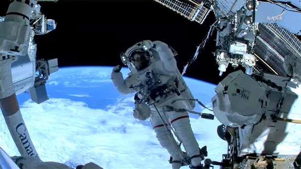 NASA Astronauts Repair International Space Station’s Robotic Arm
