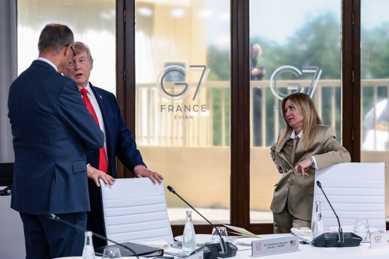 Tensions Rise Between Giorgia Meloni and Donald Trump After G7 Photo Dispute