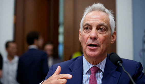 Rahm Emanuel Criticizes Democratic Leadership and Bidens on Katie Couric’s Podcast