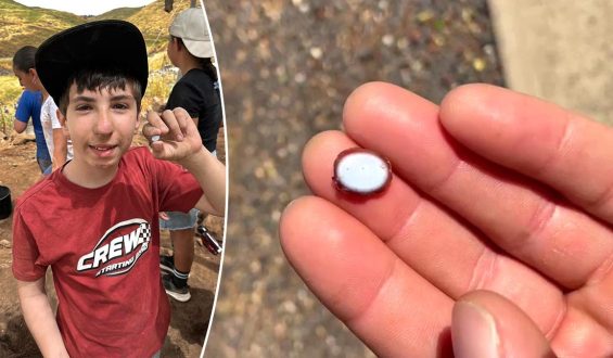 Young Archaeologist Discovers Rare Gemstone at Ancient Biblical Site