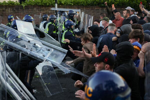 Violent Protests Erupt in Southampton Following Controversial Murder Case